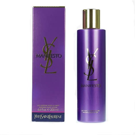 ysl manifesto body lotion billiger|Yves Saint Laurent Manifesto Body Lotion .